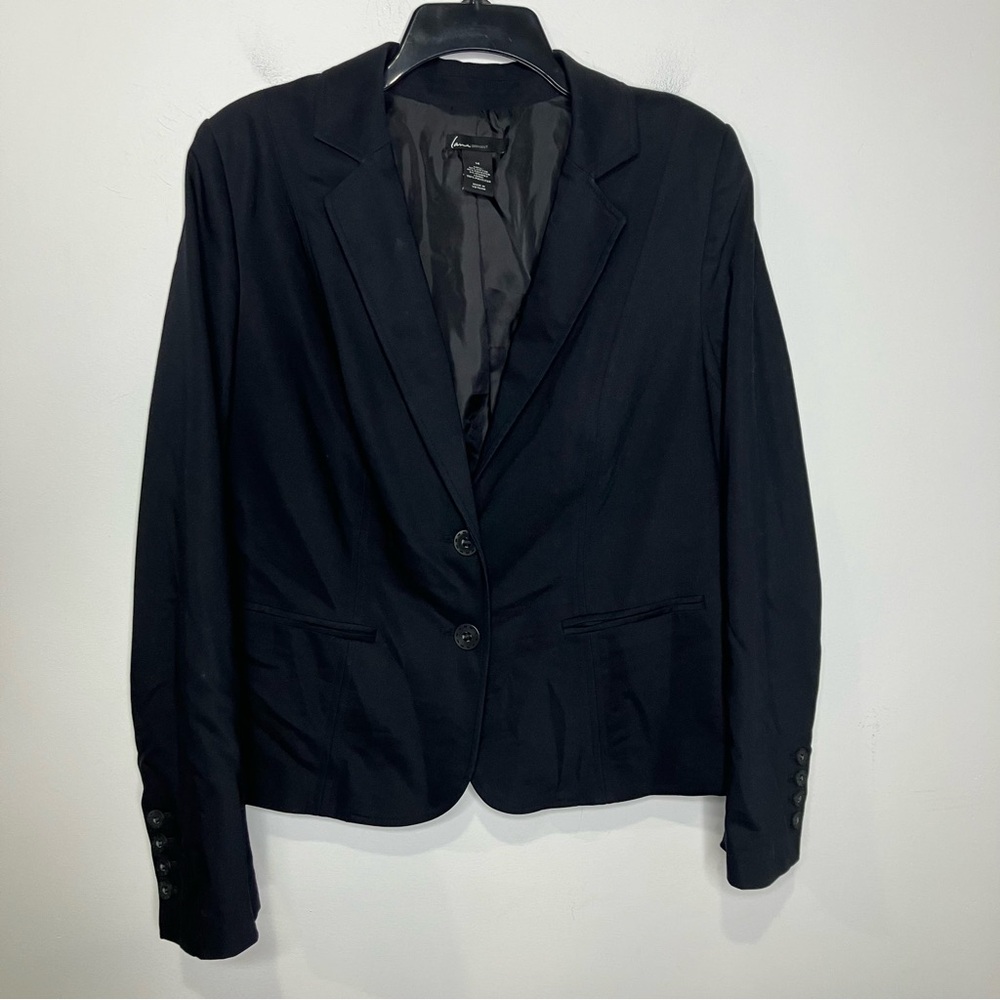 Lane Bryant black blazer women’s‎ size 14 professional business trendy modern